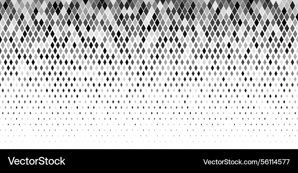 Primitive diamond pixel matrix cyber pattern Vector Image