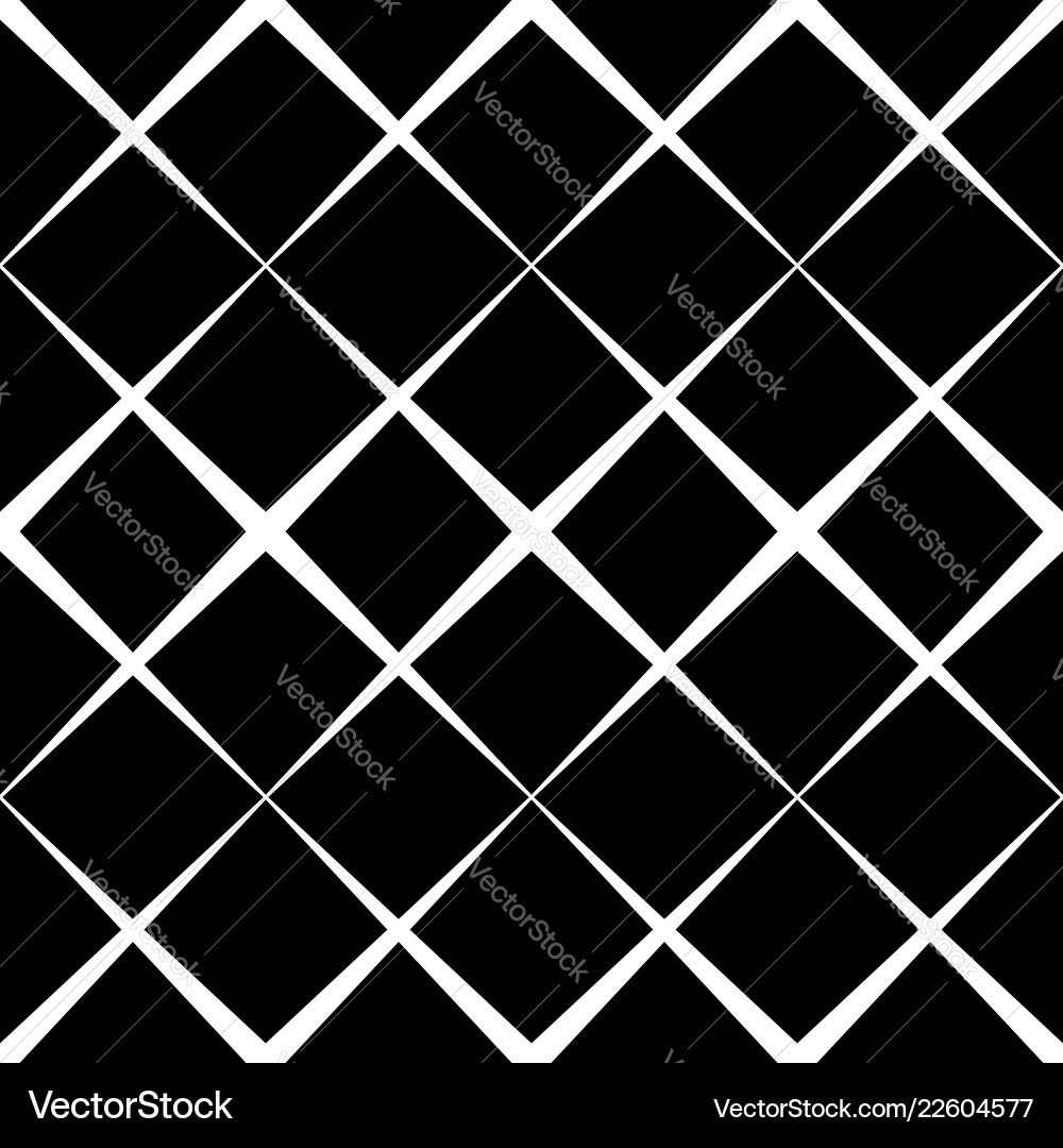 Seamless monochrome pattern with x shape Seamless monochrome pattern with x shape Vector Image