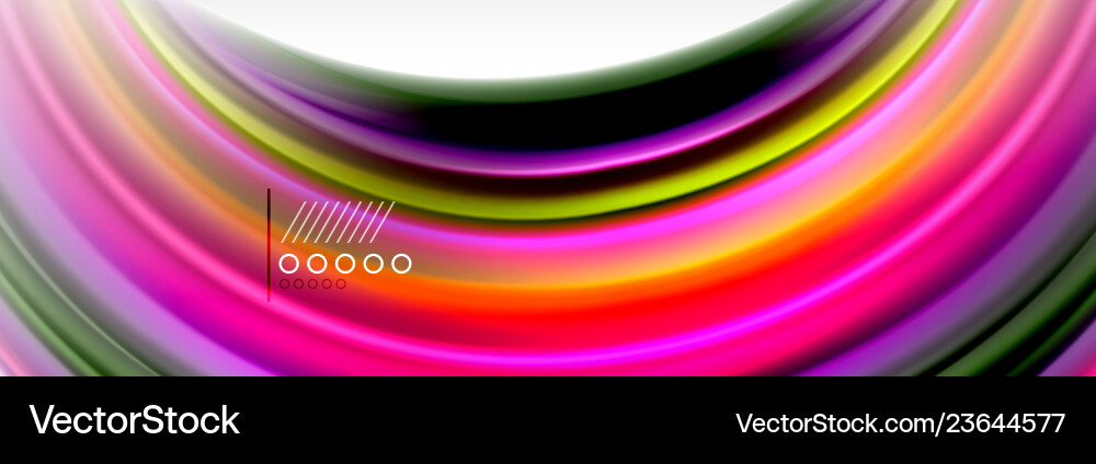 Smooth liquid blur wave background color flow Smooth liquid blur wave background color flow vector image