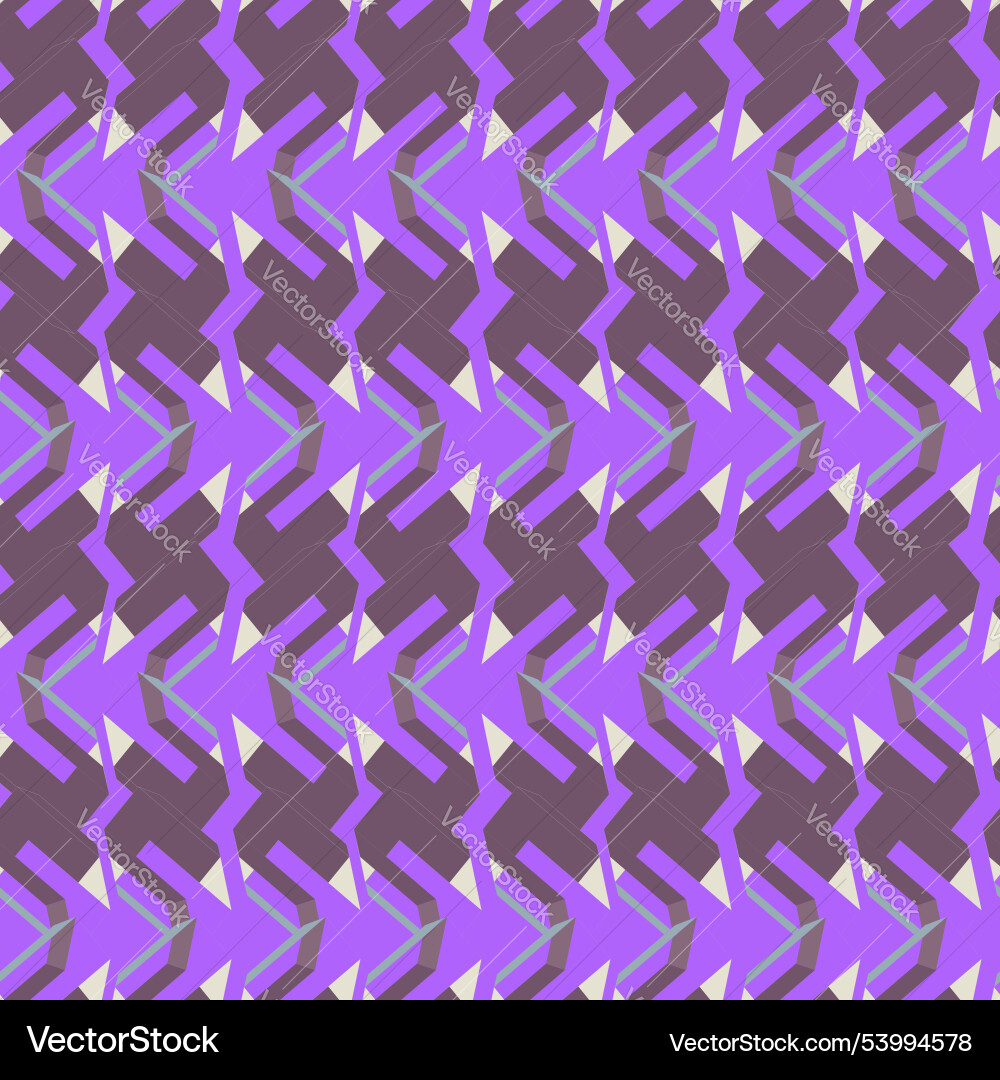Abstract seamless colorful 3d pattern background Abstract seamless colorful 3d pattern background vector image