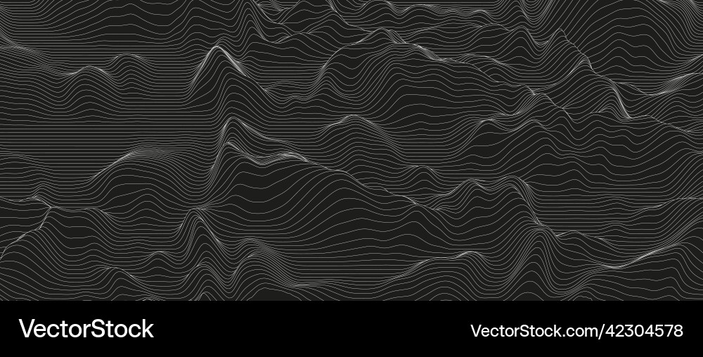Abstrakter Hintergrund mit verzerrten Linienformen Abstrakter Hintergrund mit verzerrten Linienformen vektorbild