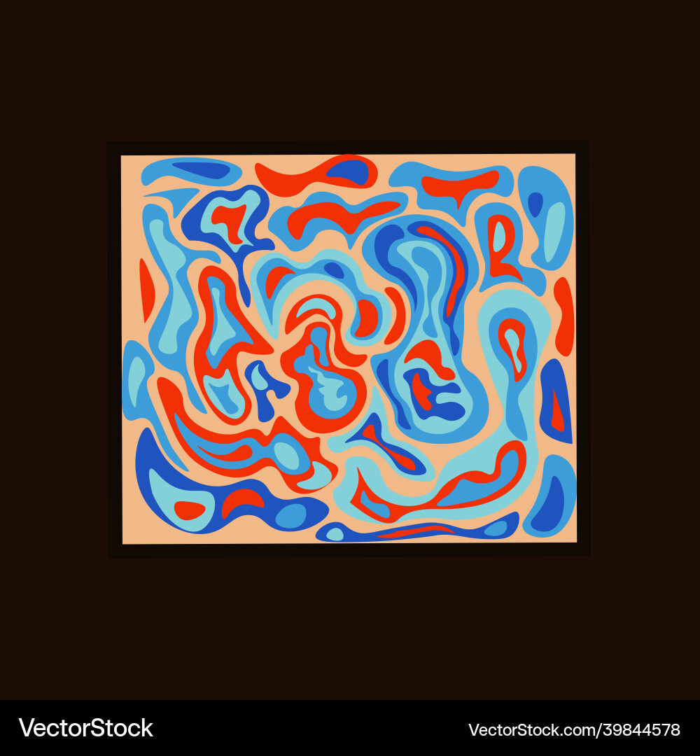 Background color bright psychedelic abstraction Background color bright psychedelic abstraction Vector Image