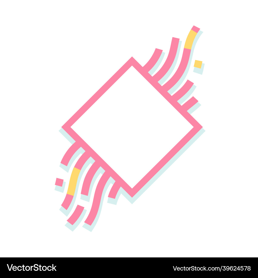 Background with wave pattern and space for text vector image