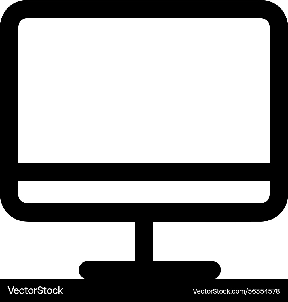Computer icon symbol image Vector Image