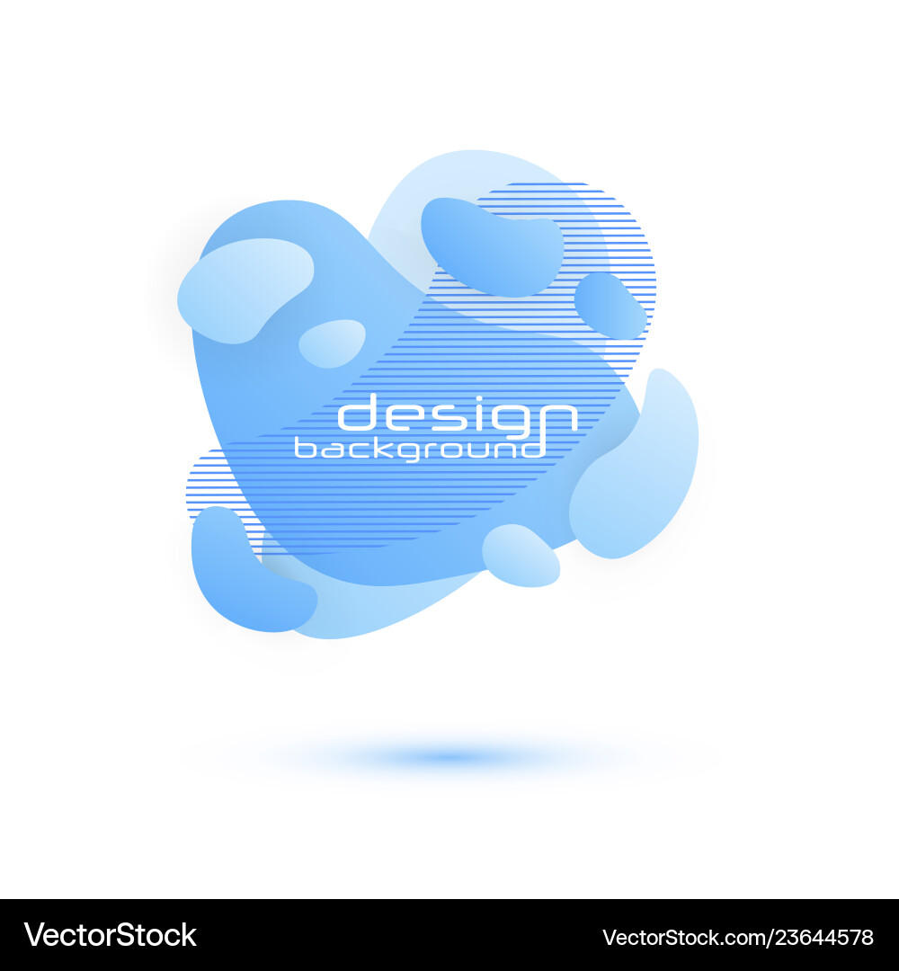 Dynamic fluid design Dynamic fluid design vector image