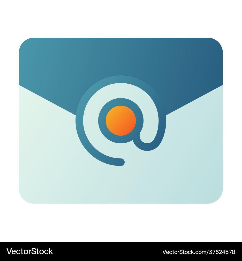 Email internet message mail single isolated icon Email internet message mail single isolated icon vector image
