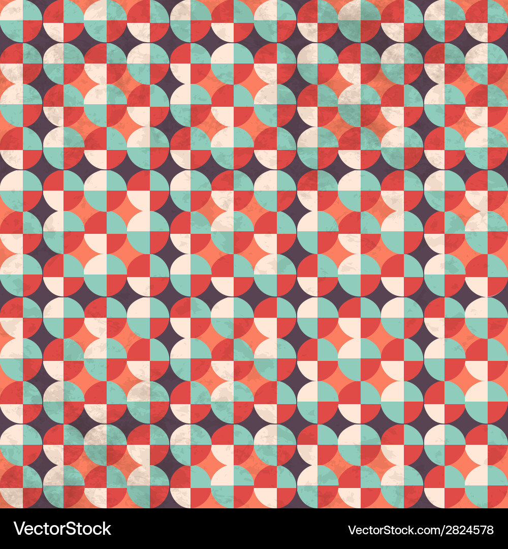 Geometric Zigzag Pattern vector image
