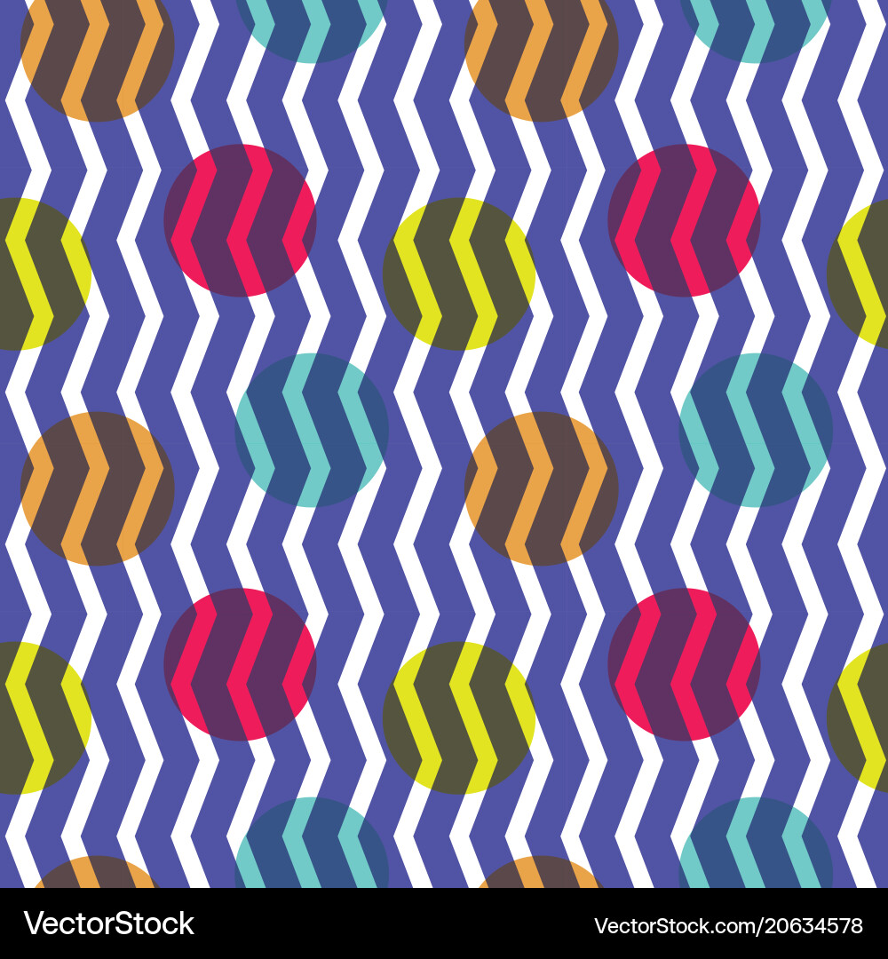 Transparent circles pattern vector image