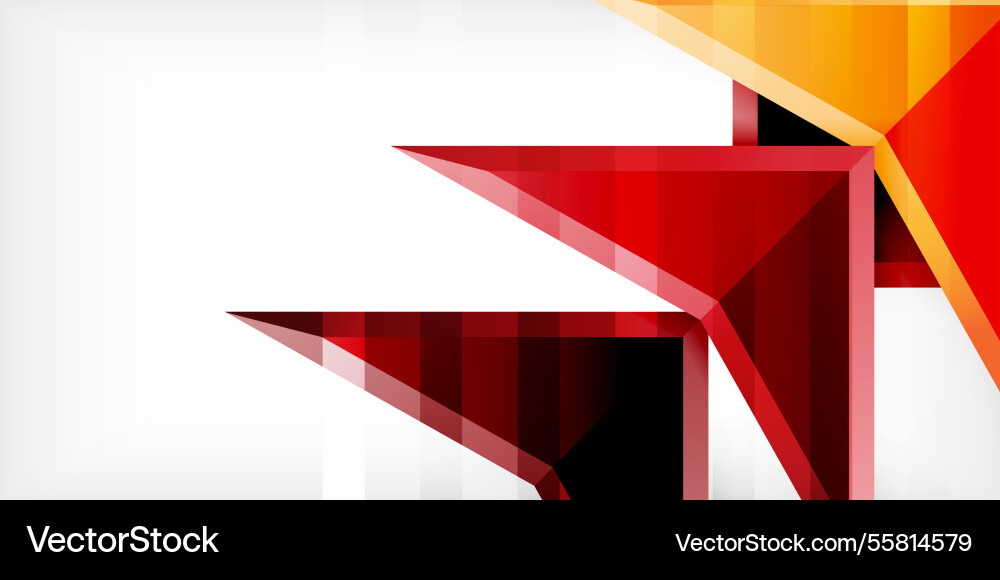 Arrows with 3d effect abstract background Arrows with 3d effect abstract background vector image