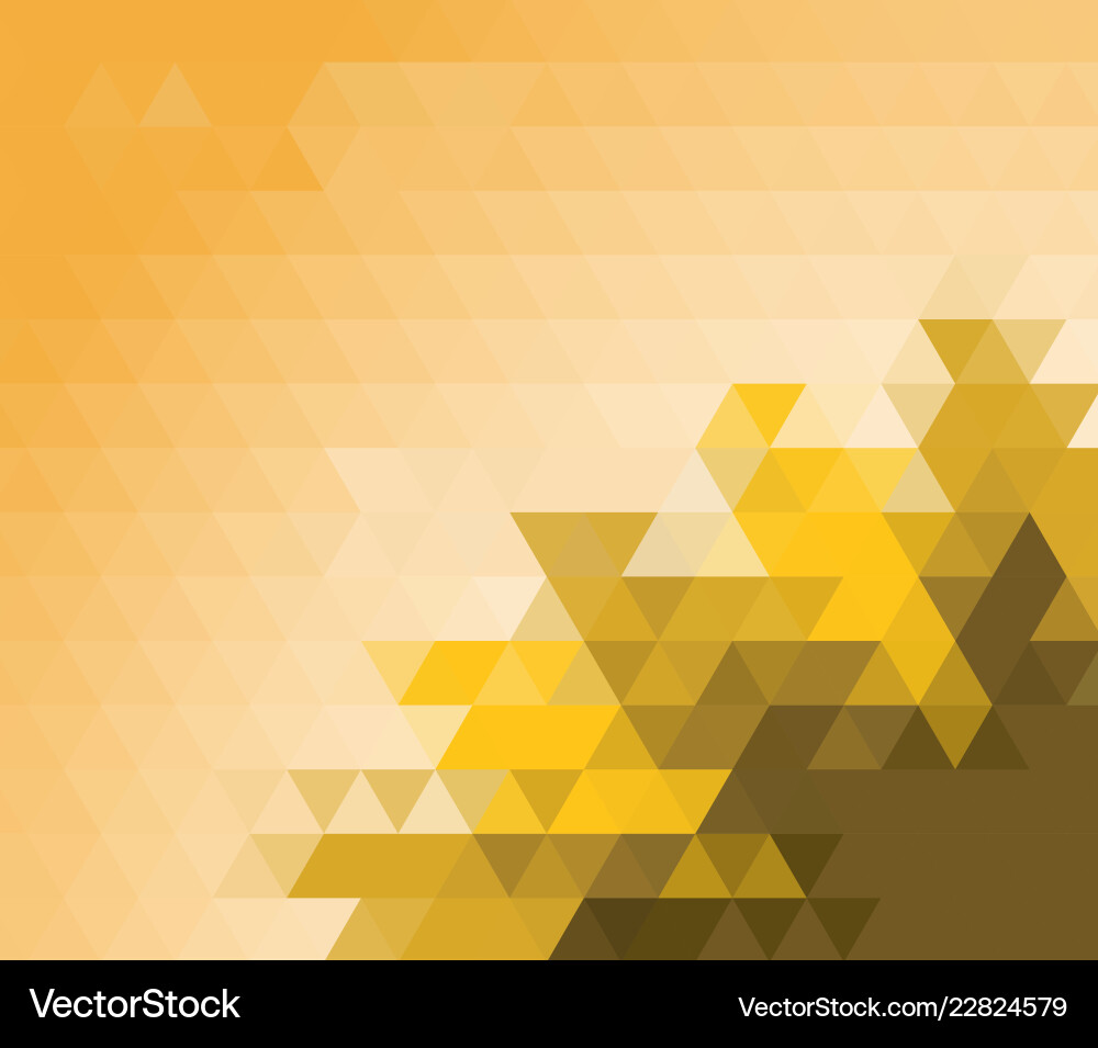 Geometric orange background with triangular Geometric orange background with triangular vector image
