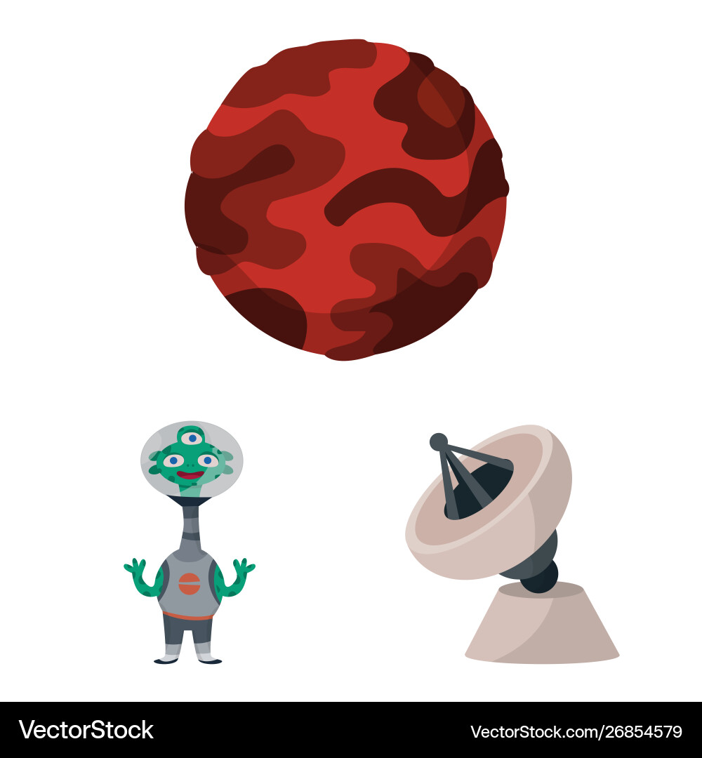 Isolated object space and galaxy sign Isolated object space and galaxy sign vector image