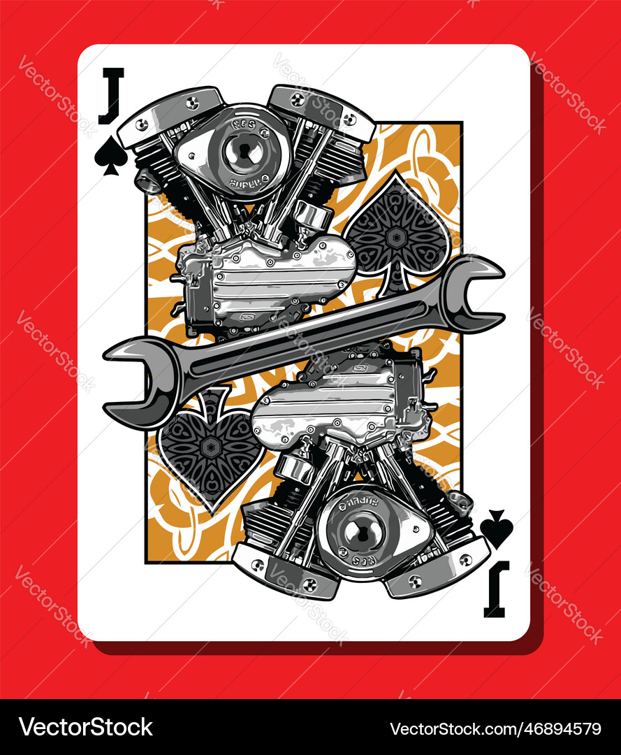 Pattern v twin playing cards Pattern v twin playing cards Vector Image