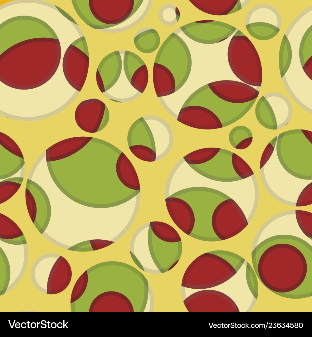 Circle seamless pattern Circle seamless pattern vector image