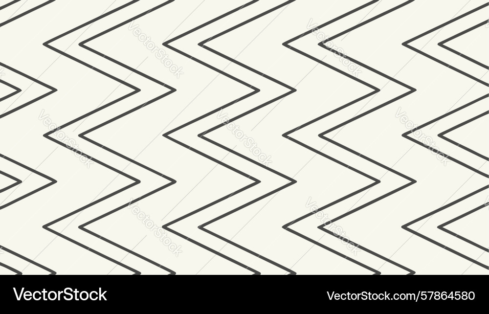 Dynamic zigzag pattern design generative ai Vector Image