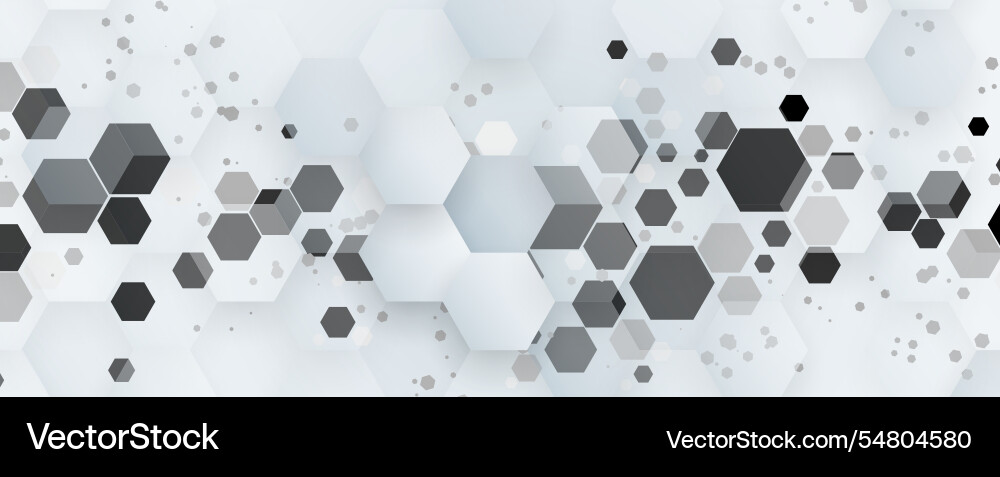 Hexagon abstract background with simple polygonal Hexagon abstract background with simple polygonal vector image