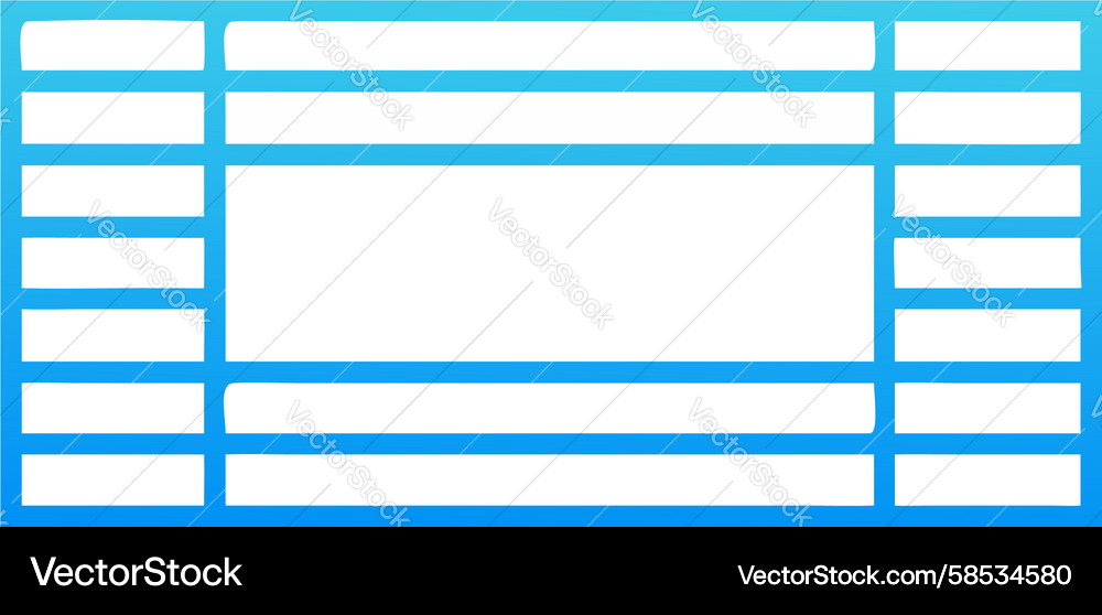 Horizontal Grid Pattern Vector Image