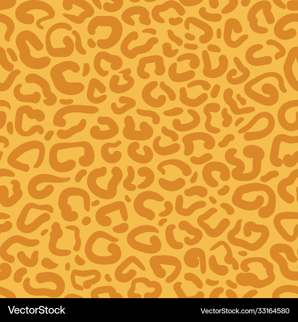 Leopard print repeat pattern design with bright Leopard print repeat pattern design with bright Vector Image