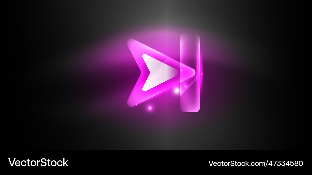 Neon speed arrow and line shapes background hi Neon speed arrow and line shapes background hi Vector Image