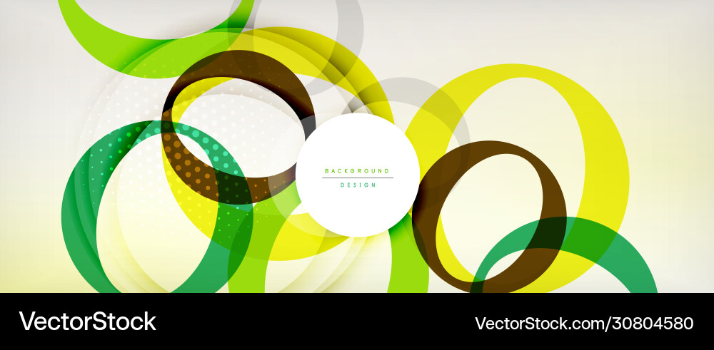 Trendy simple circle abstract background dynamic Trendy simple circle abstract background dynamic Vector Image
