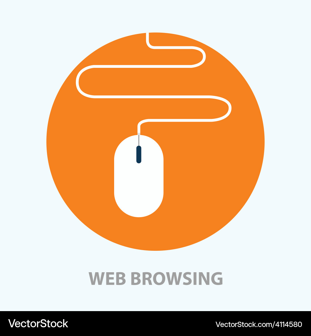 Web design icons vector image
