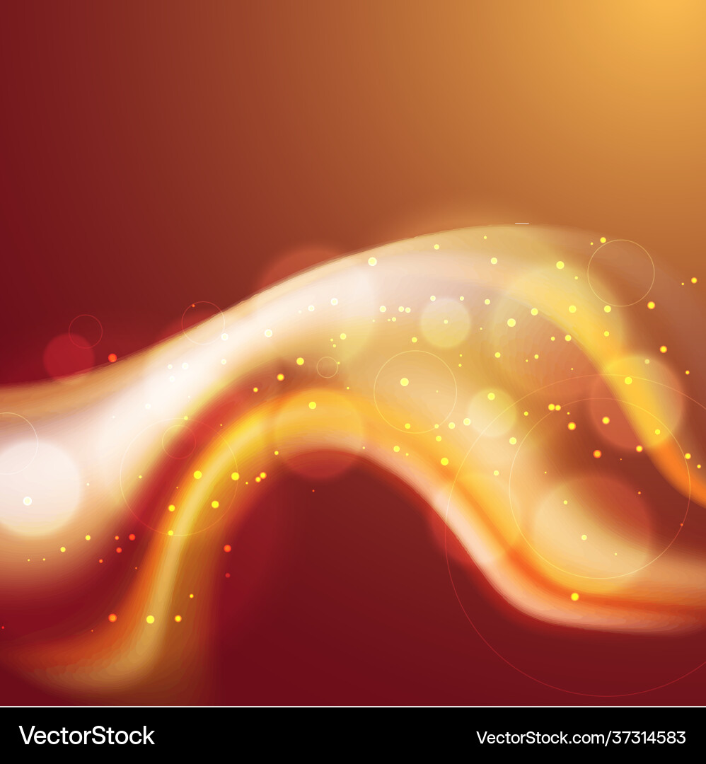 Abstract background with glowing waves Abstract background with glowing waves vector image