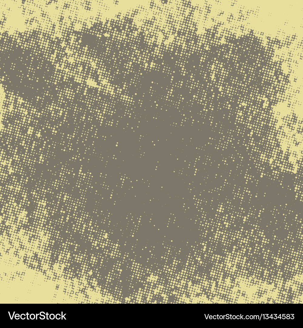 Abstract retro background with halftone texture vector image