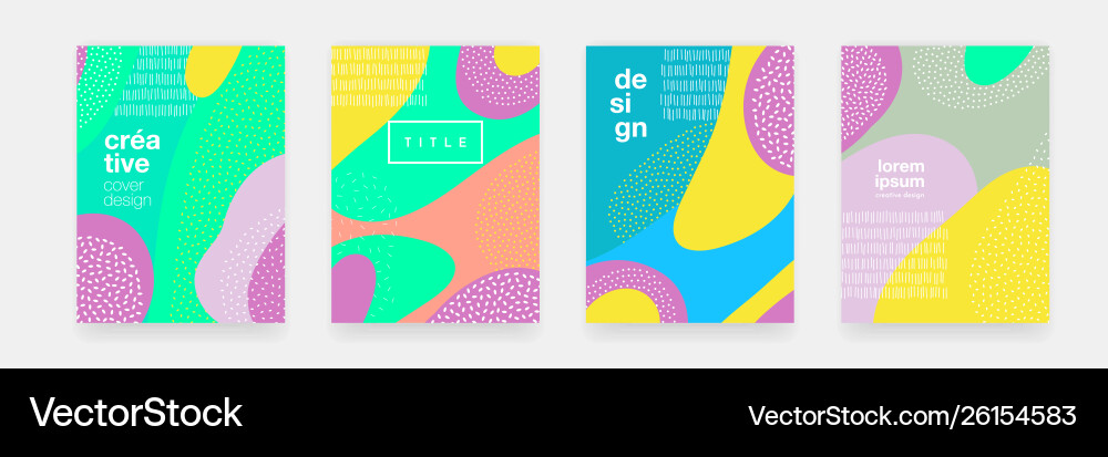 Colorful Dot Pattern vector image
