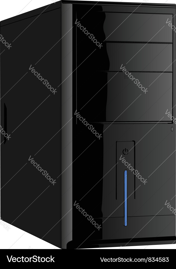 Computer case Vector Image