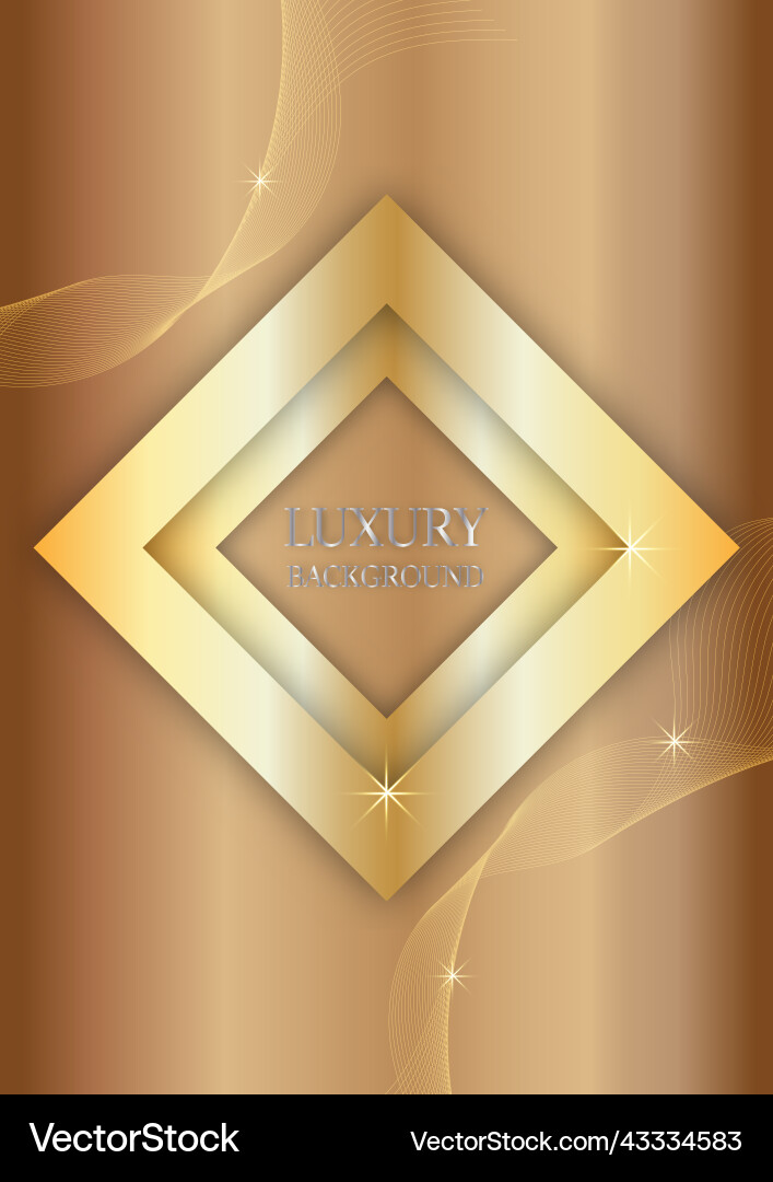 Graphics design luxury gold color pattern texture vector image