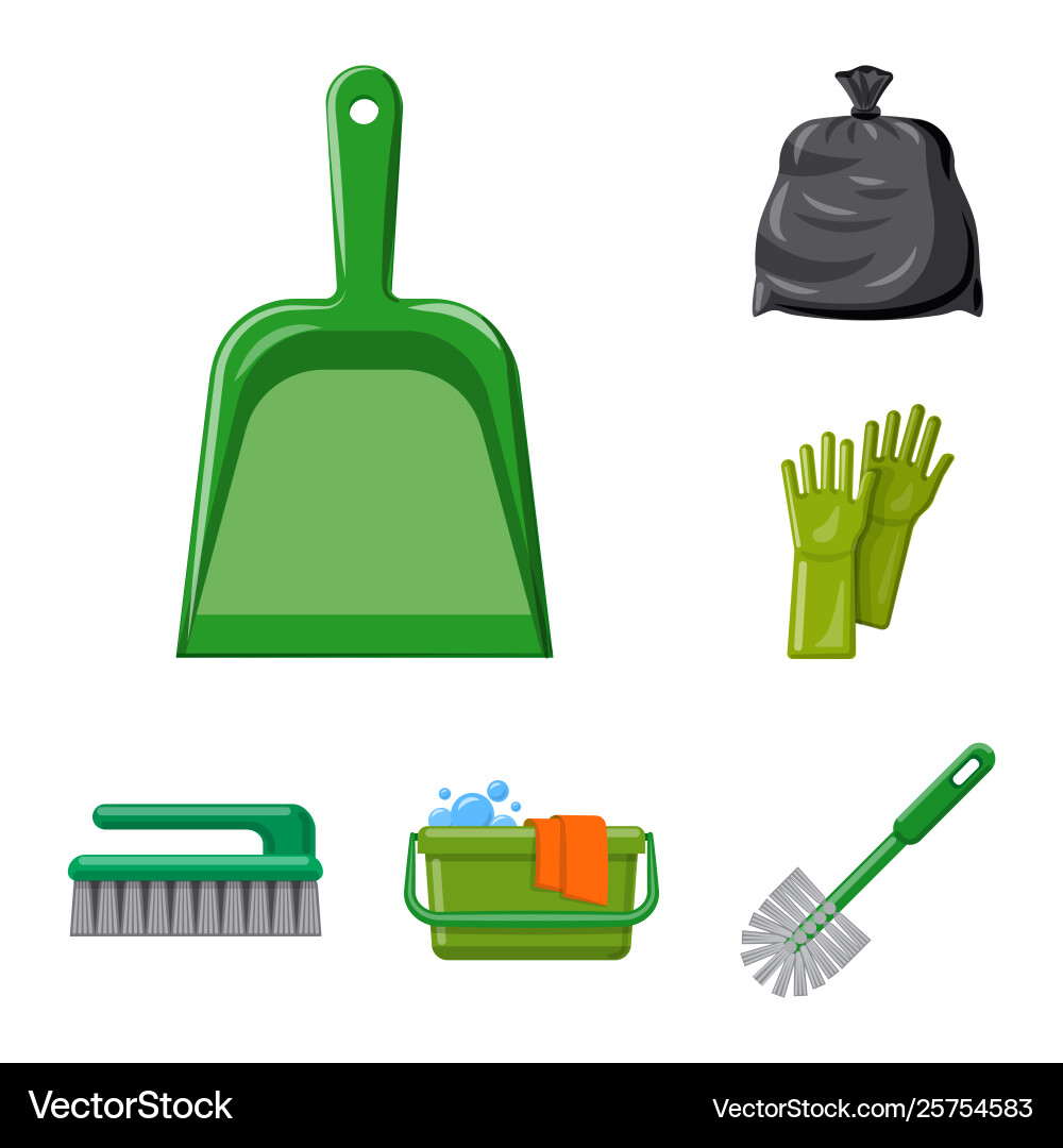 Isolated object cleaning and service icon Vector Image