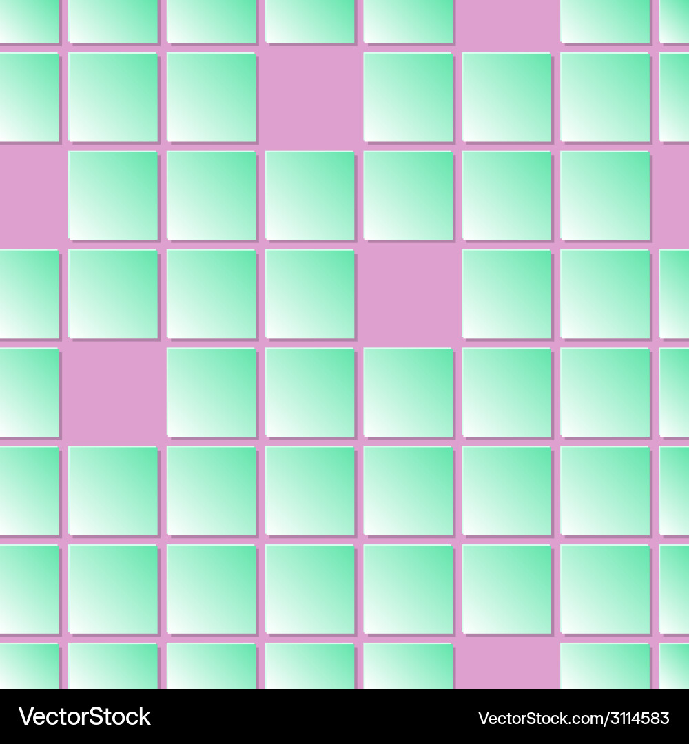 Rectangular geometric seamless pattern vector image