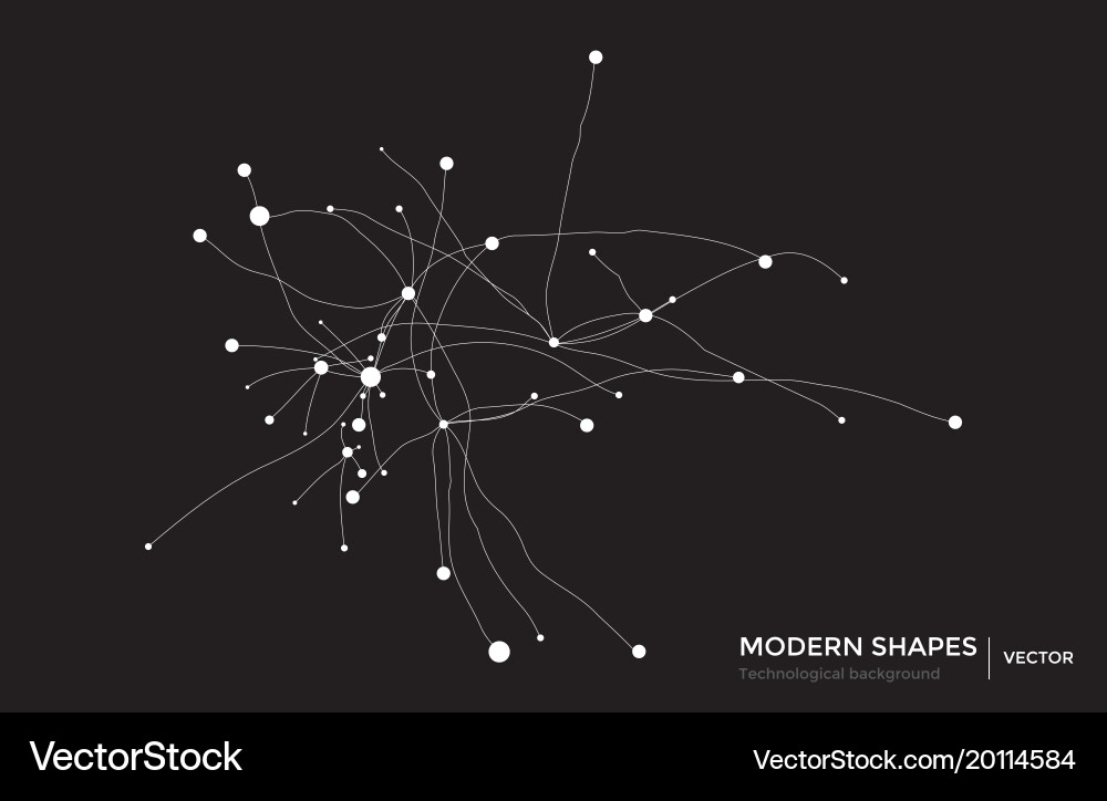 Abstract circuit networking blockchain Vector Image