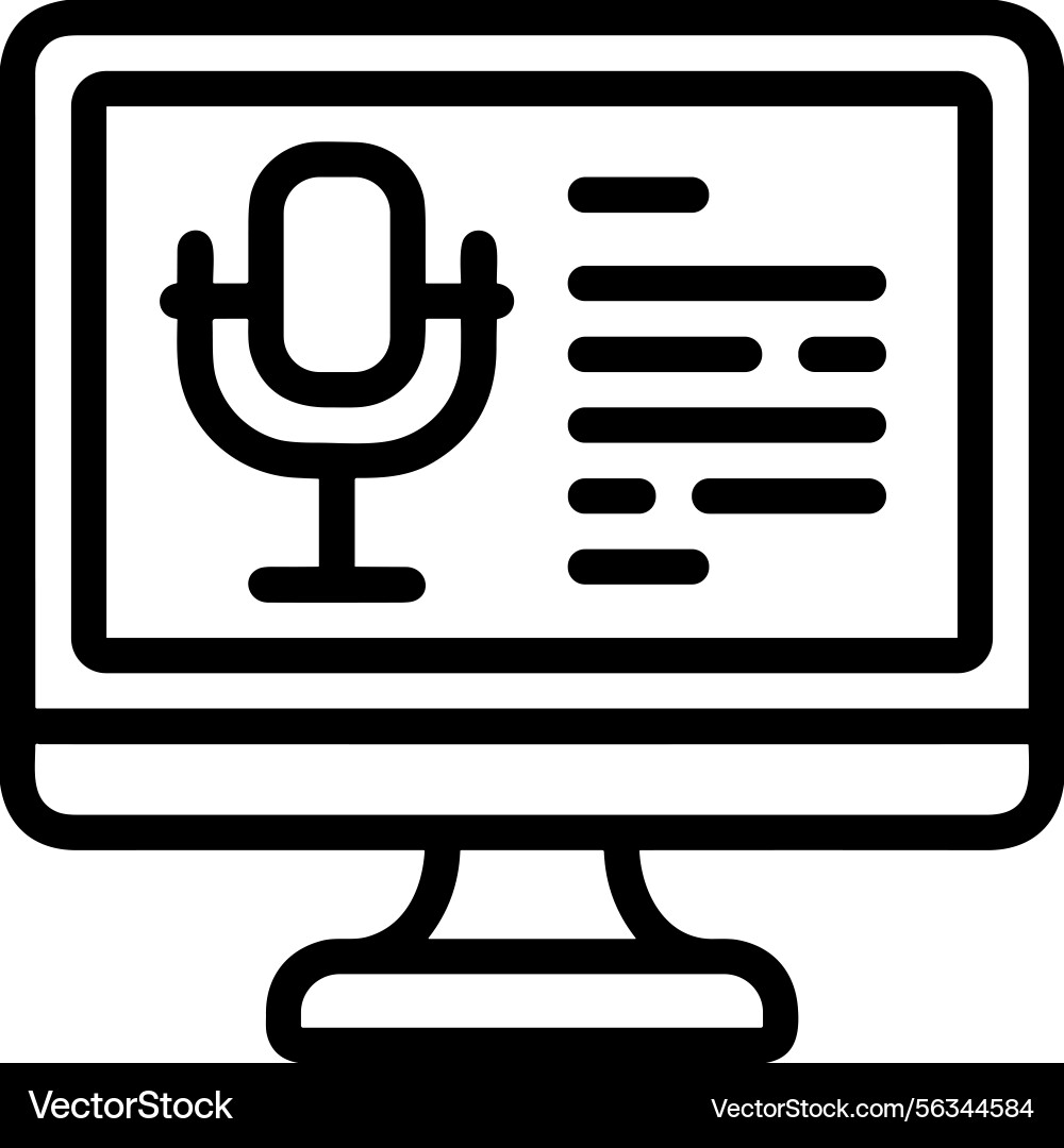 Computer icon symbol image Vector Image
