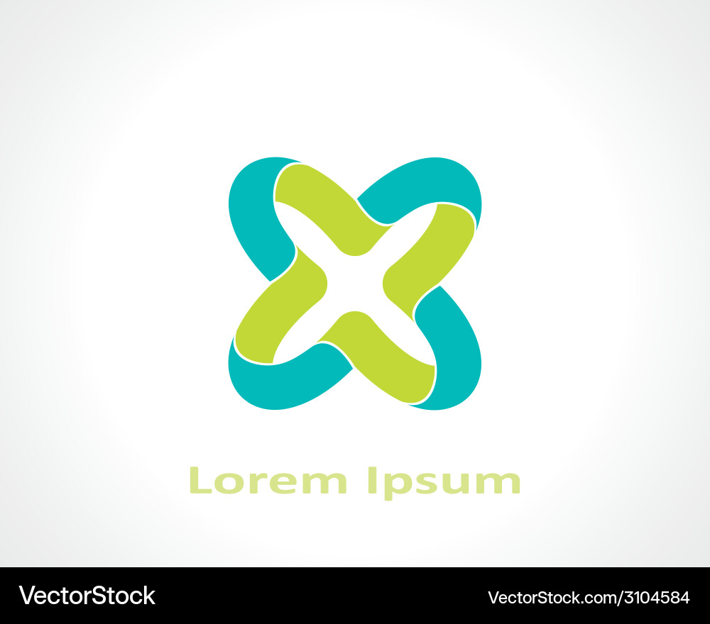 Geometric Infinity Loop Vector Image