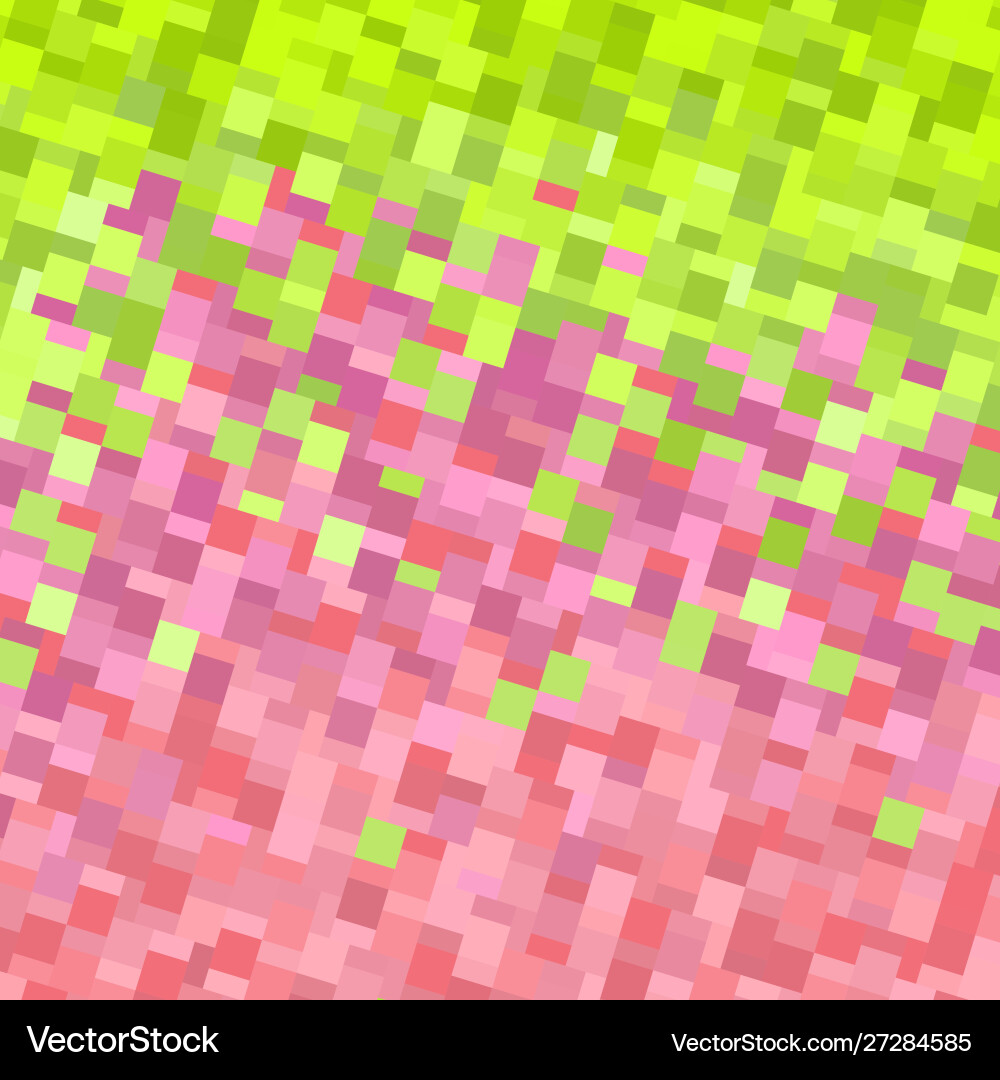Background with square pixel texture vector image