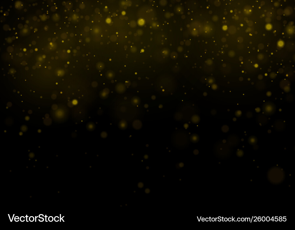 Bokeh effect sparkling vector image