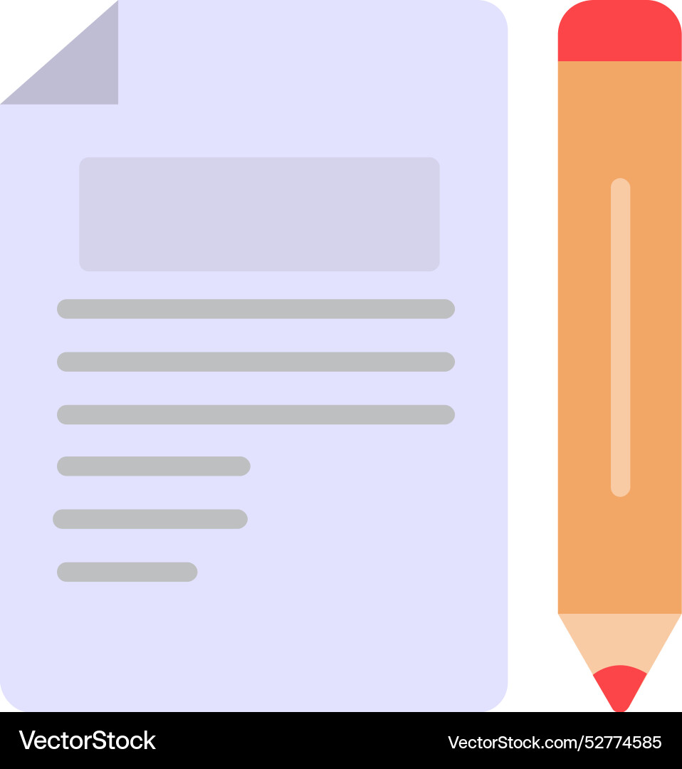File document icon design vector image
