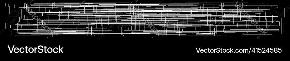 Grid mesh of random lines reticle grating Vector Image