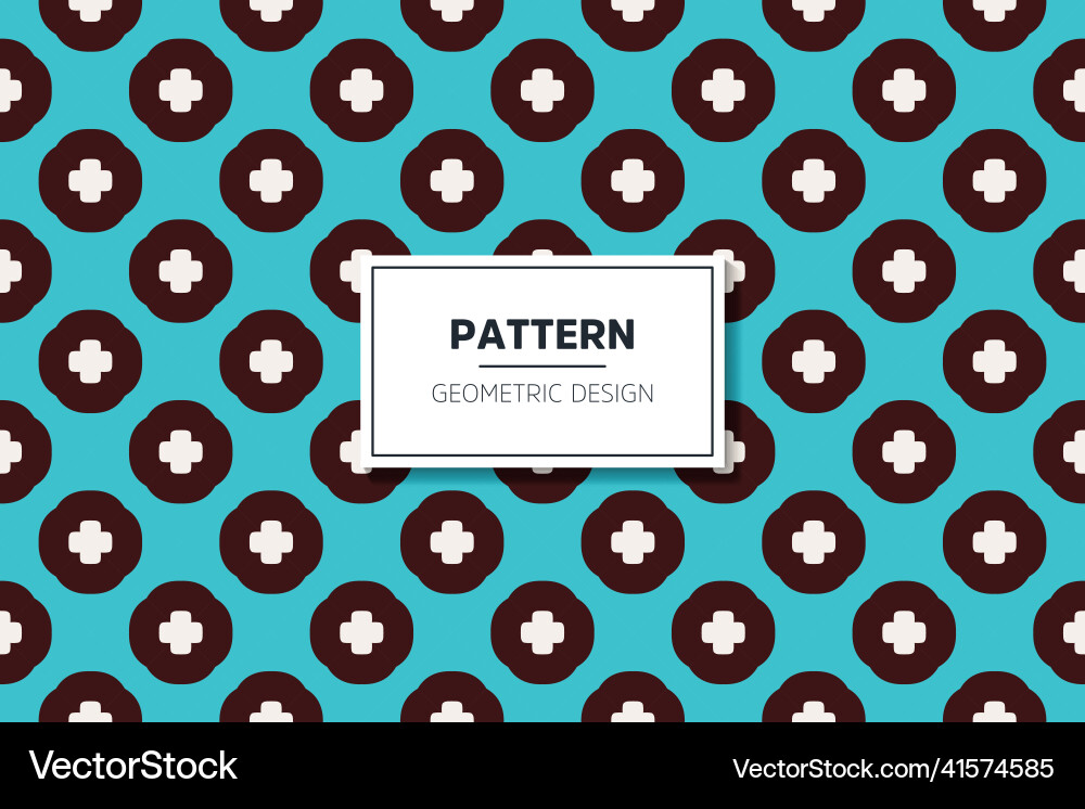 Simple seamless pattern with colorful geometric Simple seamless pattern with colorful geometric Vector Image
