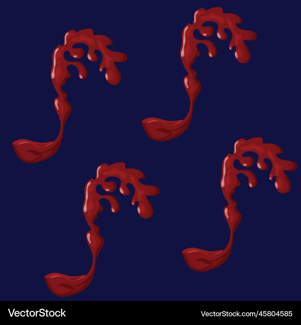 Splash of wine seamless pattern Vector Image