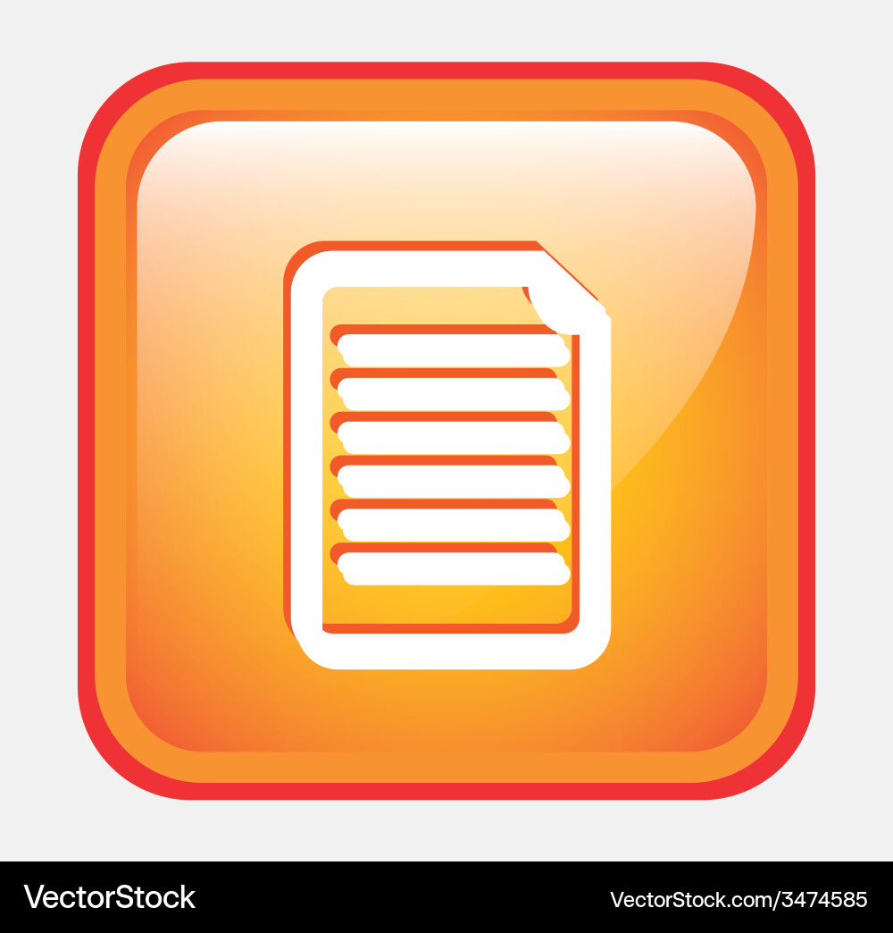 Web icon design vector image