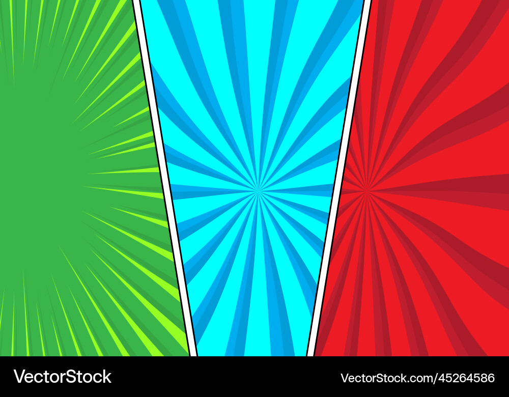 Retro Comic Book Background Royalty Free Vector Image