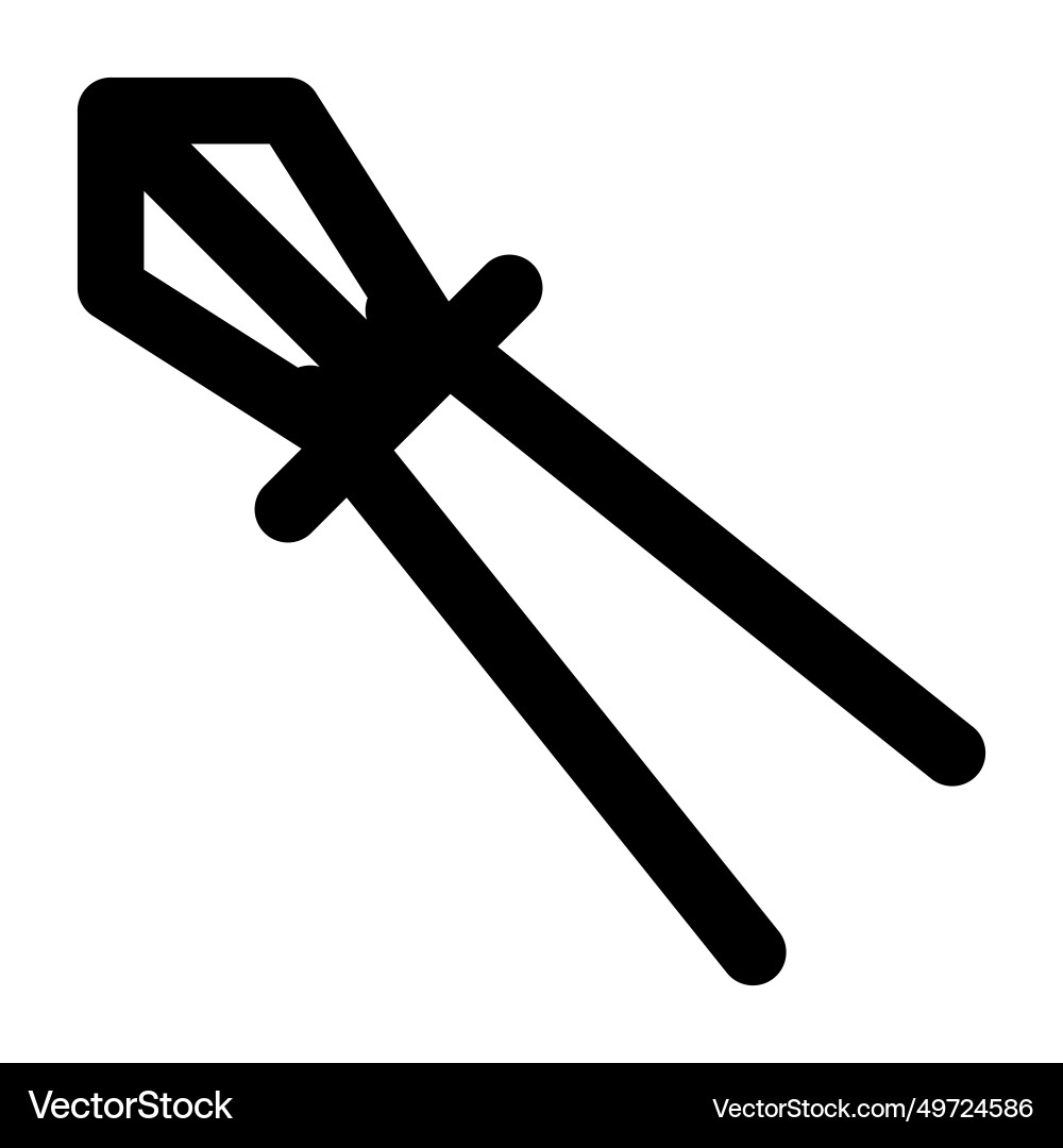 Tool designed to cut through chains Vector Image