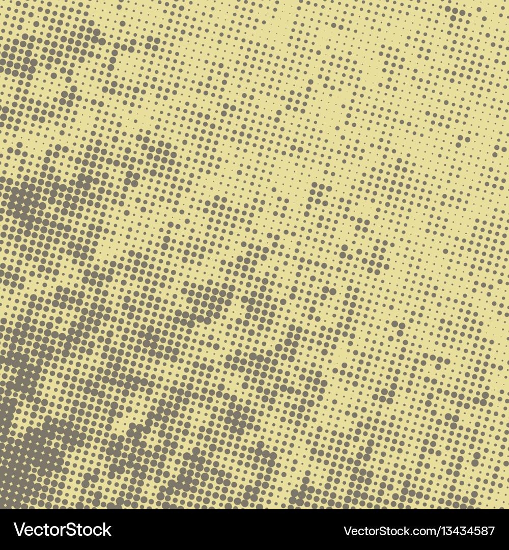 Abstract retro background with halftone texture vector image