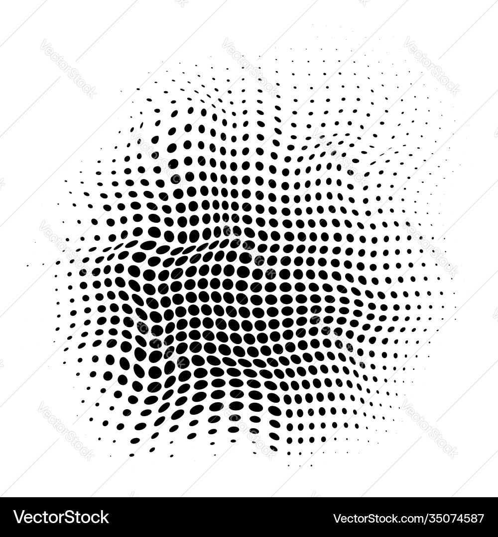 Halftone pattern set dots dotted texture Halftone pattern set dots dotted texture Vector Image