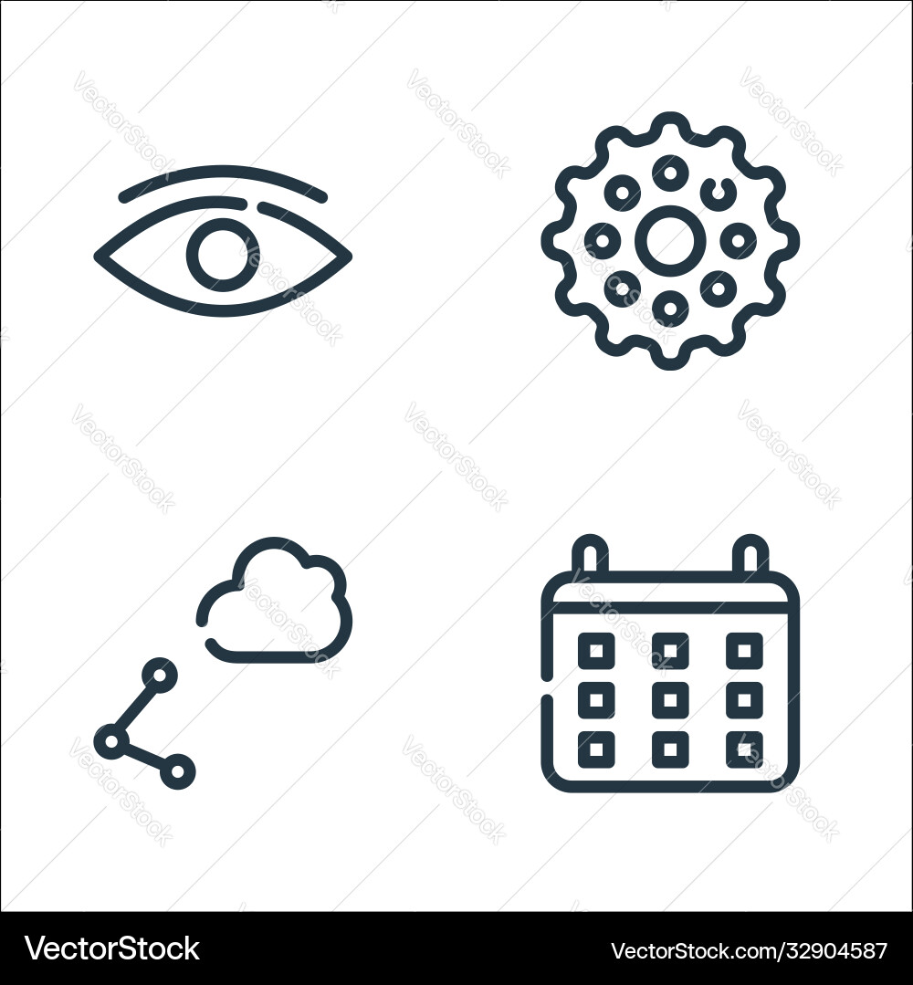 Ui master line icons linear set quality Ui master line icons linear set quality vector image
