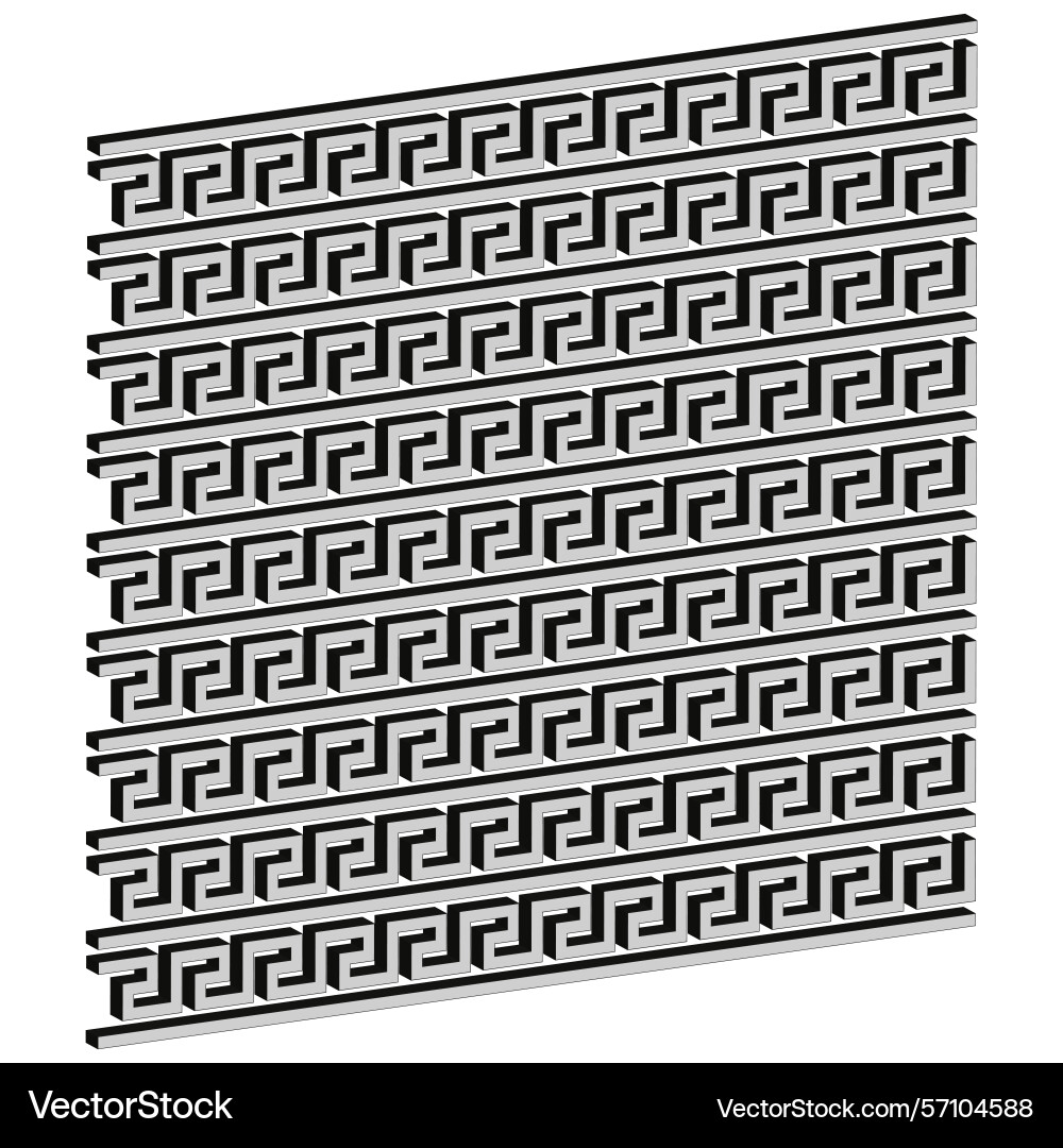 Geometric maze pattern repeating tile design Geometric maze pattern repeating tile design Vector Image