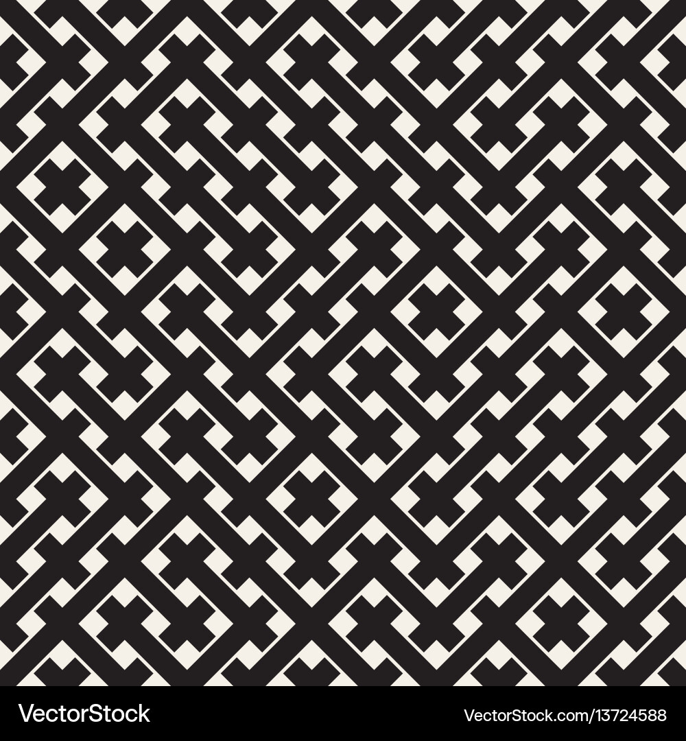 Intersecting Lattice Pattern vector image