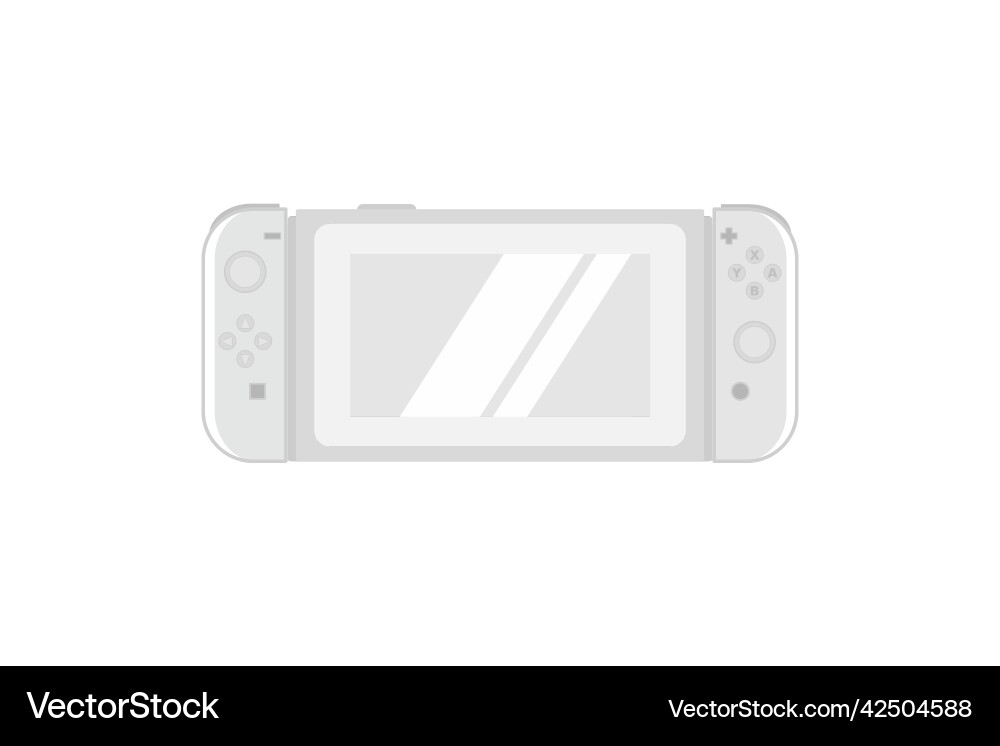 Joystick game controller gamepad video stick Joystick game controller gamepad video stick vector image