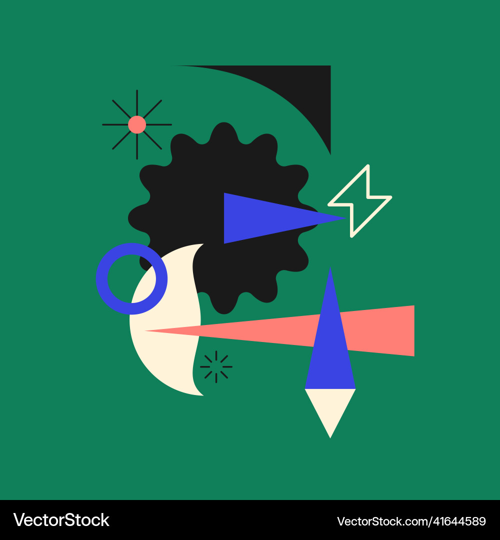 A modern background with abstract elements A modern background with abstract elements vector image
